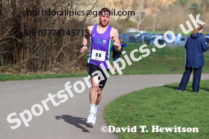 Senior Mens 2026 NECAA Royal Signals Road Relays, Hetton Lyons Country Park, Hetton le Hole. Photo: David T. Hewitson/Sports for All Pics